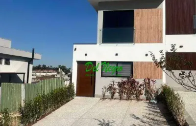 Casa com 3 dormitórios à venda, 124 m² - the square village, granja viana.