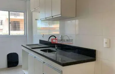 Apartamento com 3 dormitórios para alugar, 63 m² por r$ 3.310,00/mês - dom bosco - jaguariúna/sp
