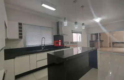 Casa com 3 dormitórios para alugar, 210 m² por r$ 5.960/mês - jardim europa - jaguariúna/sp