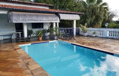 Chácara à venda 5 quartos, 2 vagas, 1100m², estância recreativa san fernando, valinhos - sp