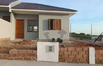 Casa com 2 dormitórios à venda, 44 m² por r$ 240.000,00 - esmeralda - santa cruz do sul/rs