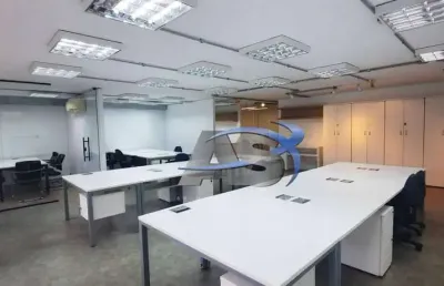 Andar corporativo mobiliado para alugar, 282 m² por r$ 27.824/mês - pinheiros - são paulo/sp
