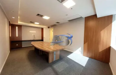 Oportunidade alugo no itaim bibi 136m² - semi mobiliado pronto para entrar com 4 vagas de garagem