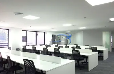 Conjunto para alugar, 224 m² por r$ 29.630,01/mês - brooklin - são paulo/sp