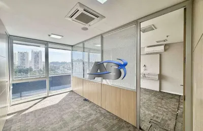 Conjunto para alugar, 132 m² por r$ 21.764,33/mês - brooklin - são paulo/sp