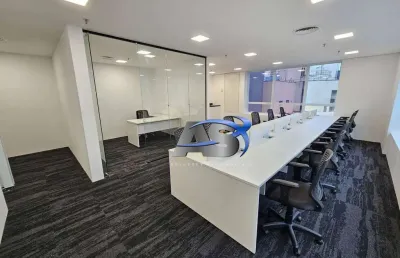 Conjunto para alugar, 96 m² por r$ 14.698,57/mês - brooklin - são paulo/sp