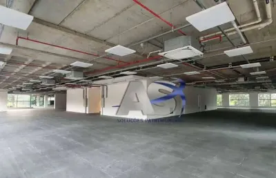 Andar corporativo para alugar, 1814 m² por r$ 221.260,00/mês - brooklin - são paulo/sp