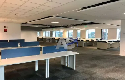 Andar corporativo para alugar, 2098 m² por r$ 347.680,57/mês - brooklin - são paulo/sp