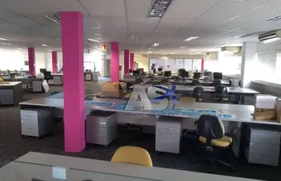 Andar corporativo para alugar, 612 m² por r$ 30.600,00/mês - jardim do mar - são bernardo do campo/sp