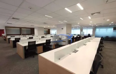 Andar corporativo para alugar, 822 m² por r$ 134.650,00/mês - paraíso - são paulo/sp