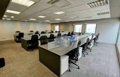 Andar corporativo para alugar, 400 m² por r$ 70.574,00/mês - pinheiros - são paulo/sp