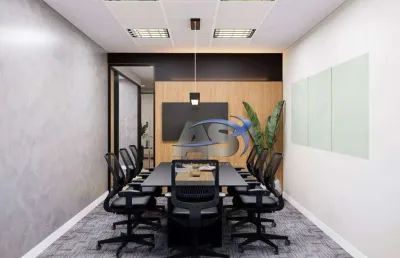 Conjunto para alugar, 461 m² por r$ 80.390,00/mês - brooklin - são paulo/sp