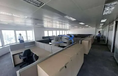 Conjunto com 383m² mobiliado na faria lima em vão livre com 10 vagas