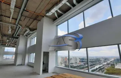 Andar corporativo para alugar, 900 m² por r$ 102.520,00/mês - barra funda - são paulo/sp