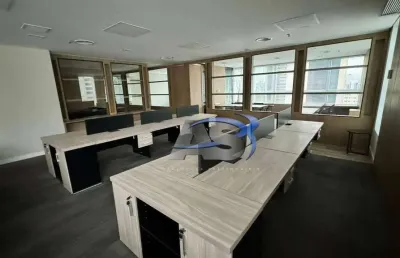 Andar corporativo para alugar, 440 m² por r$ 63.135,00/mês - brooklin - são paulo/sp