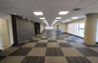 Andar corporativo para alugar, 303 m² por r$ 76.689,82/mês - moema - são paulo/sp
