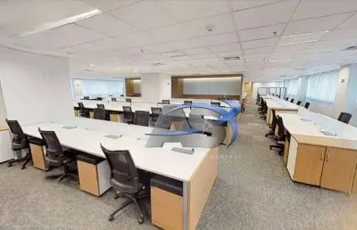 Andar corporativo para alugar, 822 m² por r$ 122.136,00/mês - paraíso - são paulo/sp