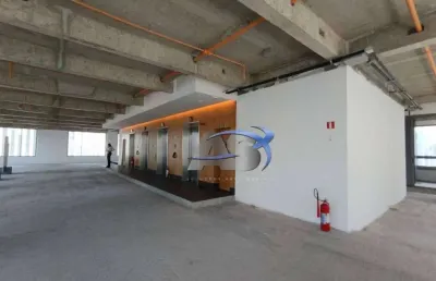 Andar corporativo para alugar, 608 m² por r$ 206.990,01/mês - itaim bibi - são paulo/sp