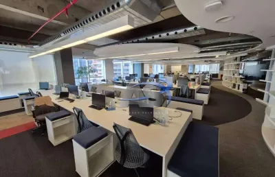 Andar corporativo mobiliado para alugar, 666 m² por r$ 134.758/mês - pinheiros - são paulo/sp
