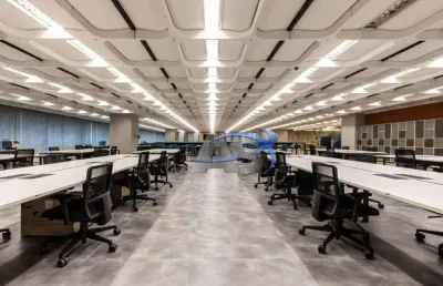Andar corporativo para alugar, 3070 m² por r$ 165.350/mês - podendo dividir a área em 2 conjuntos - jardim são luís - são paulo/sp