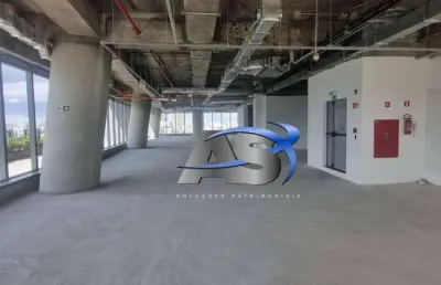 Andar corporativo para alugar, 1611 m² por r$ 449.469,00/mês - itaim bibi - são paulo/sp