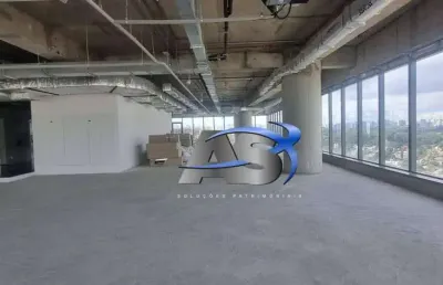 Andar corporativo para alugar, 1323 m² por r$ 369.117,99/mês - itaim bibi - são paulo/sp