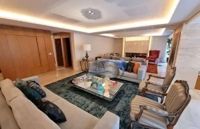 Apartamento à venda, 370 m² por r$ 8.900.000,01 - campo belo - são paulo/sp