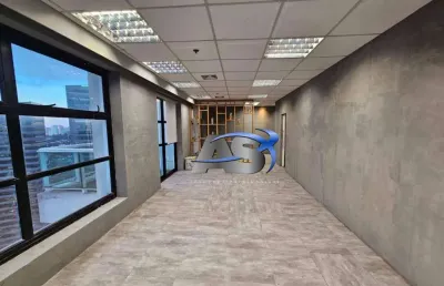 Conjunto para alugar, 136 m² por r$ 17.067,86/mês - brooklin - são paulo/sp