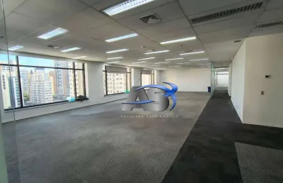 Andar corporativo para alugar, 762 m² por r$ 129.000,00/mês - indianópolis - são paulo/sp