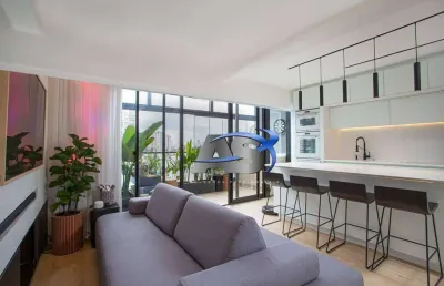 Apartamento duplex com 1 suíte à venda, 67 m² por r$ 1.400.000 - campo belo - são paulo/sp