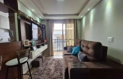 Apartamento à venda em várzea paulista-sp: 2 quartos, 2 salas, 1 banheiro, 1 vaga - imperdível na vila tupi!