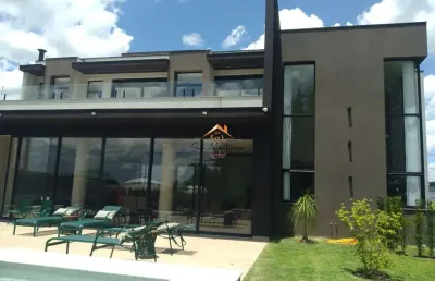 Casa em condomínio fechado com 4 quartos à venda na avenida alberto joão luchesi, 900, caxambu, jundiaí por r$ 5.285.000