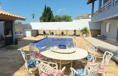 Casa em condomínio fechado com 4 quartos à venda na avenida humberto cereser, 1621, jundiaí mirim, jundiaí, 581 m2 por r$ 4.300.000