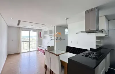 Apartamento à venda em jundiaí-sp: 2 quartos, 2 salas, 1 banheiro, 1 vaga, 61m² no jardim tamoio - imperdível!