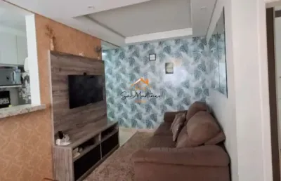 Apartamento à venda em jundiaí-sp, recanto quarto centenário: 2 quartos, 2 salas, 1 banheiro, 1 vaga, 56m² de área.