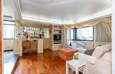 Elegante apartamento tipo para venda em bosque da saúde com 4 quartos, sendo 4 suítes, 200m²