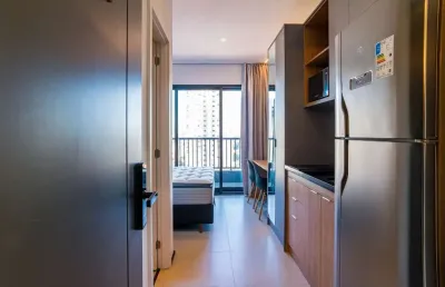 Aconchegante studio para venda em vila olímpia com 1 quarto, 23.74m²