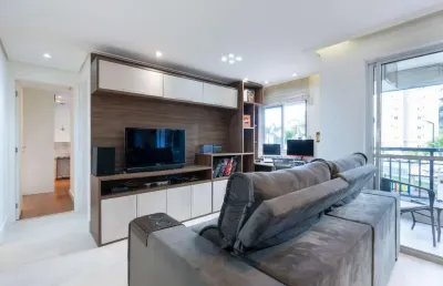 Versátil apartamento tipo para venda em vila andrade com 2 quartos, sendo 1 suíte, 64m²