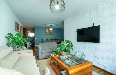 Agradável apartamento tipo para venda em itaim bibi com 3 quartos, sendo 1 suíte, 130m²