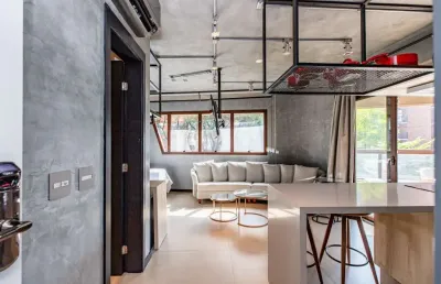 Elegante apartamento tipo para venda em vila olímpia com 1 quarto, sendo 1 suíte, 49m²