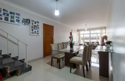 Elegante sobrado para venda em brooklin com 3 quartos, sendo 1 suíte, 142m²