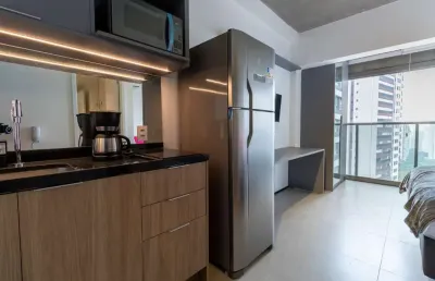 Imperdível studio para venda em paraíso com 1 quarto, 22m²