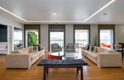 Elegante apartamento tipo para venda em indianópolis com 3 quartos, sendo 3 suítes, 275m²