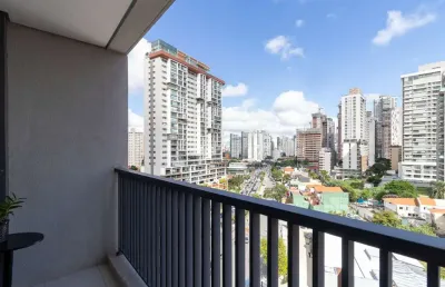 Versátil studio para venda em jardim das acácias com 1 quarto, 23m²