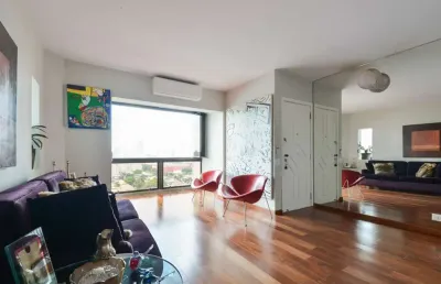 Elegante apartamento tipo para venda em vila nova conceição com 2 quartos, sendo 1 suíte, 151m²