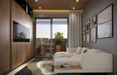 Confortável studio para venda em vila pompeia com 1 quarto, 32.33m²