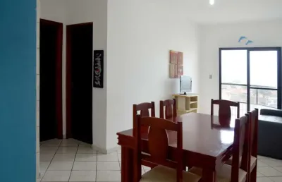 Excelente apartamento tipo para venda em balneário regina maria com 1 quarto, 52m²