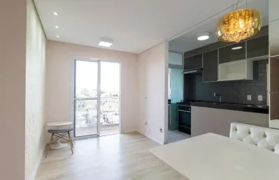 Elegante apartamento tipo para venda em centro com 2 quartos, sendo 1 suíte, 54m²