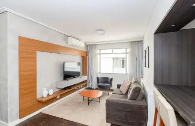 Confortável apartamento tipo para venda em itaim bibi com 2 quartos, sendo 1 suíte, 101m²