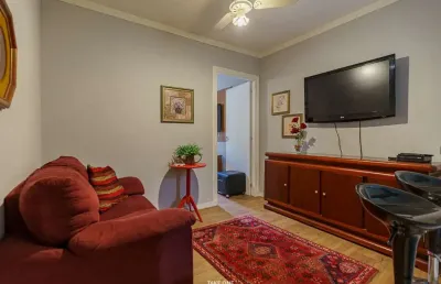 Elegante apartamento tipo para venda em botafogo com 1 quarto, 47m²